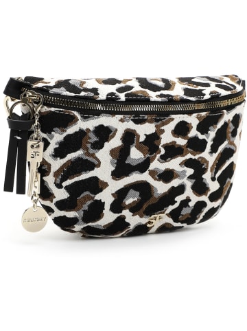 SURI FREY Umhängetasche "Tammy" in Creme/ Schwarz - (B)26 x (H)17 x (T)7 cm