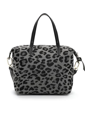 SURI FREY Henkeltasche "Tammy" in Grau/ Schwarz - (B)33 x (H)23 x (T)13 cm