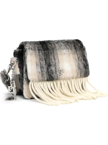 SURI FREY Schultertasche "Philly" in Creme/ Anthrazit - (B)27 x (H)26 x (T)4 cm