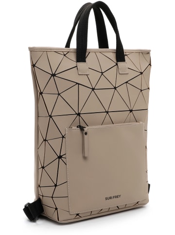 SURI FREY Plecak "Jessy-Lu" w kolorze szarobrązowym - 34 x 40 x 15 cm