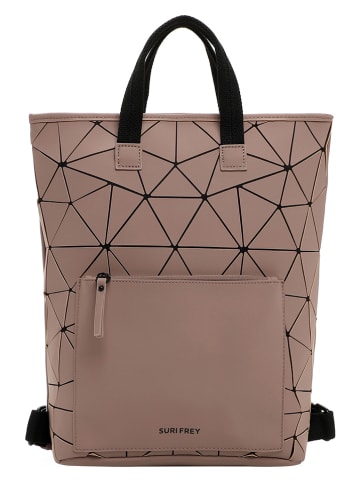 SURI FREY Plecak "Jessy-Lu" w kolorze beżowym - 34 x 40 x 15 cm