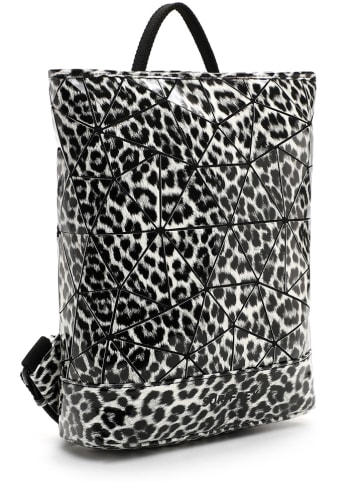 SURI FREY Plecak "Jessy-Lu" w kolorze czarno-białym - 32 x 34 x 10 cm