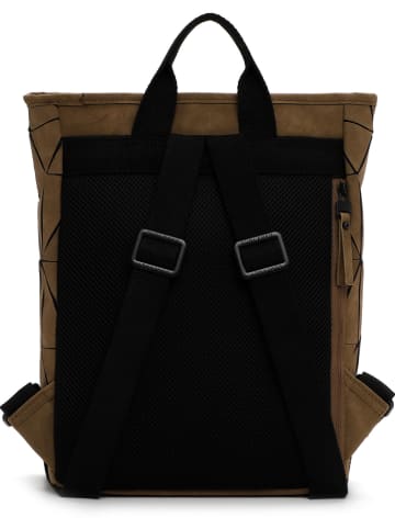 SURI FREY Rucksack "Jessy-Lu" in Hellbraun - (B)32 x (H)34 x (T)10 cm