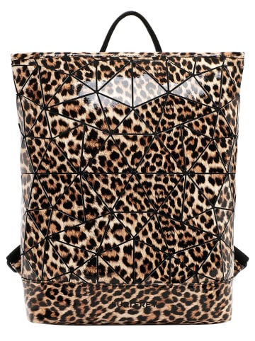 SURI FREY Plecak "Jessy-Lu" w kolorze brązowo-czarnym - 37 x 40 x 11 cm