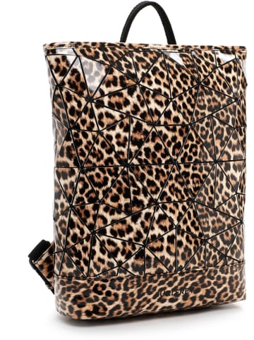 SURI FREY Plecak "Jessy-Lu" w kolorze brązowo-czarnym - 37 x 40 x 11 cm