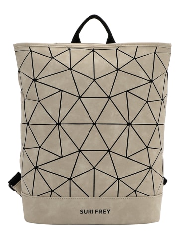 SURI FREY Rugzak "Jessy-Lu" taupe - (B)37 x (H)40 x (D)11 cm
