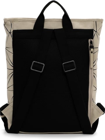 SURI FREY Rucksack "Jessy-Lu" in Taupe - (B)37 x (H)40 x (T)11 cm