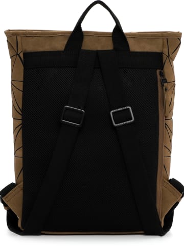 SURI FREY Plecak "Jessy-Lu" w kolorze jasnobrązowym - 37 x 40 x 11 cm