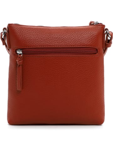 Tamaris Umhängetasche "Alessia" in Rotbraun - (B)22 x (H)22 x (T)2 cm