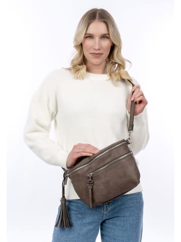 Tamaris Umhängetasche "Nele" in Braun - (B)23 x (H)20 x (T)7 cm