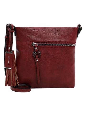 Tamaris Torebka "Nele" w kolorze czerwonobrązowym - 22 x 23 x 3 cm