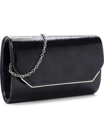 Tamaris Clutch "Amalia Finish" in Dunkelblau - (B)22 x (H)13  x (T)4 cm