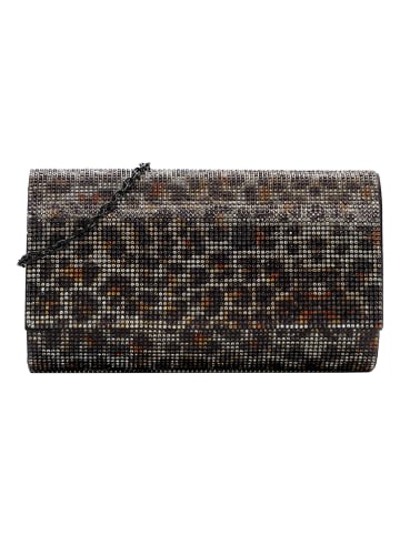 Tamaris Clutch "Amalia Animal" in Braun/ Beige - (B)19 x (H)11,5 x (T)6 cm