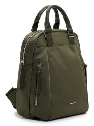 Tamaris Rucksack "Giuseppa" in Khaki - (B)26 x (H)32 x (T)15 cm