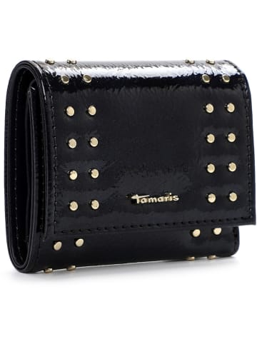 Tamaris Geldbörse "Georgina" in Schwarz - (B)10,5 x (H)9 x (T)3 cm
