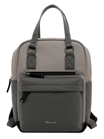 Tamaris Plecak "Gianna" w kolorze szarobrązowo-szarym - 31 x 34 x 17 cm