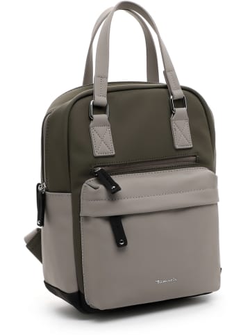 Tamaris Rucksack "Gianna" in Khaki/ Taupe - (B)31 x (H)34 x (T)17 cm