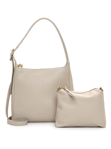 Tamaris Schultertasche "Gunda" in Creme - (B)24 x (H)30 x (T)12 cm