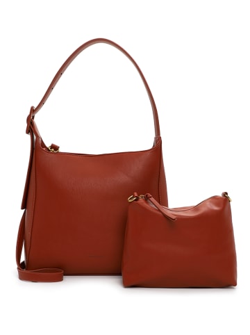 Tamaris Schultertasche "Gunda" in Rotbraun - (B)24 x (H)30 x (T)12 cm
