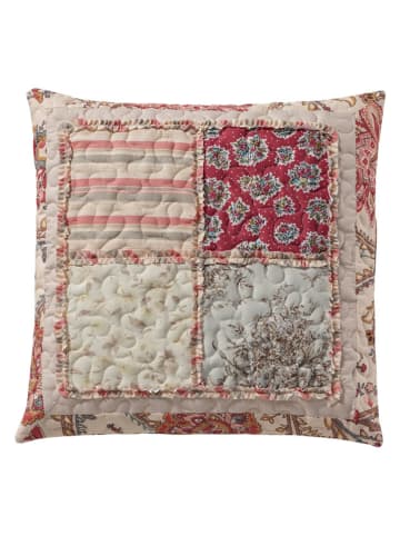 heine home 2er-Set: Kissenhüllen in Beige/ Rot