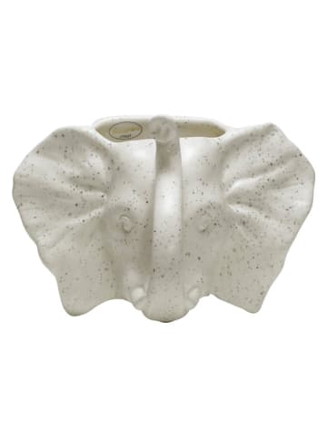 heine home Kubek łazienkowy w kolorze białym - 22 x 15 x 17 cm