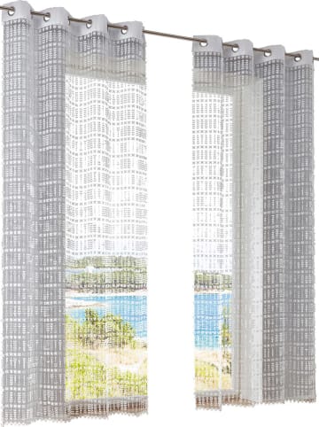 heine home Firanka dekoracyjna w kolorze kremowym