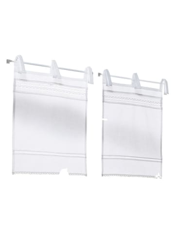 heine home Zasłona okienna w kolorze białym