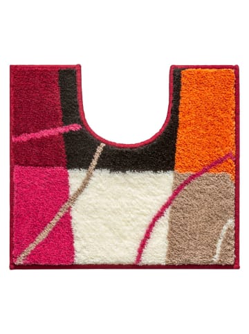 heine home Dywanik łazienkowy w kolorze pomarańczowo-różowo-kremowym