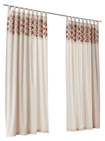 heine home Zasłona dekoracyjna w kolorze beżowym