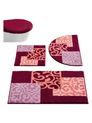 heine home Badematte in Rot/ Rosa