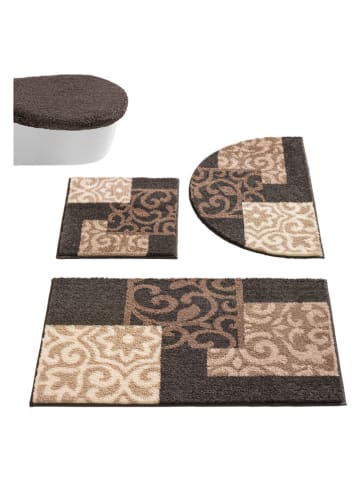 heine home Badematte in Grau/ Beige