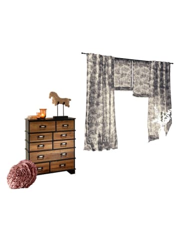 heine home Zasłona dekoracyjna w kolorze beżowym