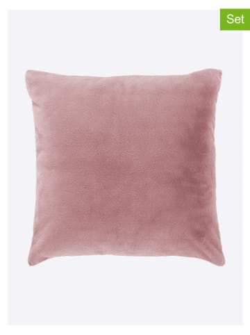 heine home 2er-Set: Kissenhüllen in Rosa