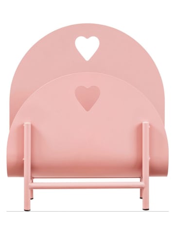 heine home Zeitungssammler in Rosa - (B)32 x (H)36,6 x (T)12 cm