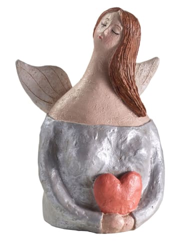 heine home Dekofigur in Silber - (B)16 x (H)22 x (T)10 cm