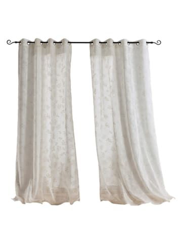 heine home Firanka dekoracyjna w kolorze złoto-kremowym