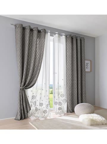 heine home Firanka dekoracyjna w kolorze białym