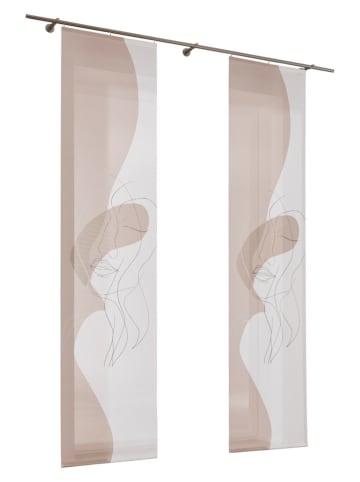 heine home Schiebevorhang in Beige