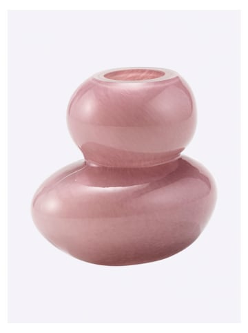 heine home Wazon w kolorze jasnoróżowym - wys. 13 x ⌀ 15,5 cm