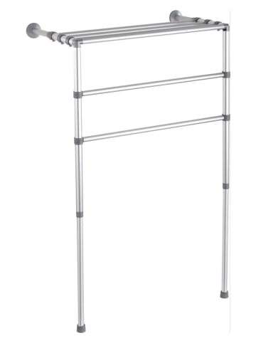 heine home Handtuchhalter in Silber - (B)66 x (H)62 x (T)24 cm