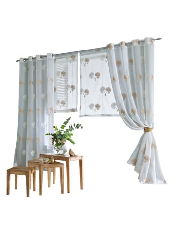 heine home Bändchenrollo in Weiß