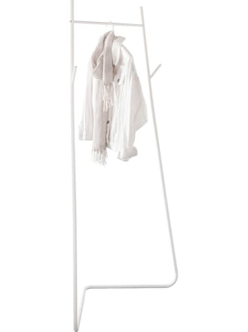 heine home Stojak w kolorze białym na ubrania - 72 x 151,5 x 33 cm