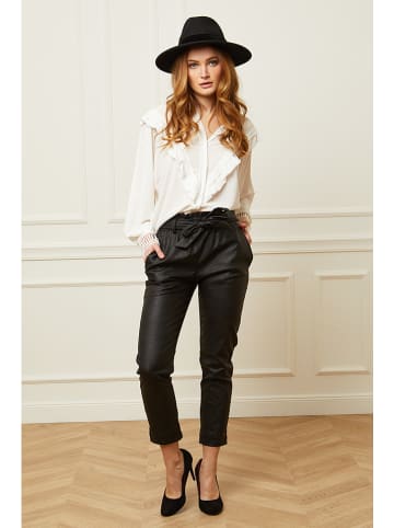 Joséfine Spodnie w kolorze czarnym