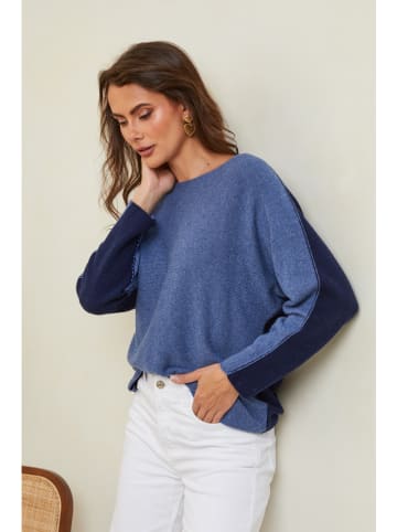 Joséfine Trui "Dorog" blauw/donkerblauw