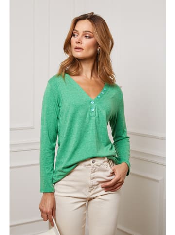 Joséfine Sweter "Drival" w kolorze zielonym