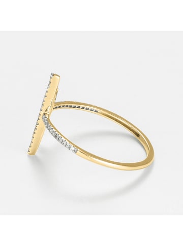 maison héritage PARIS Gold-Ring mit Diamanten