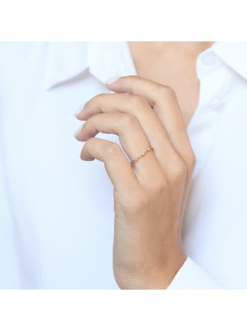 CARATELLI Gold-Ring "Ensemble" mit Diamanten