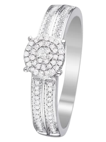 DIAMOND & CO Złoty pierścionek "Toi que j'aime" z diamentami