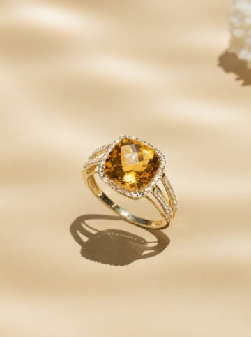 maison héritage PARIS Gold-Ring "Divine" mit Diamanten
