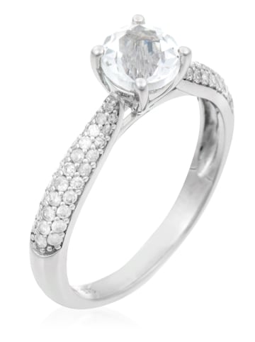 DIAMOND & CO Złoty pierścionek "Tawo" z diamentami